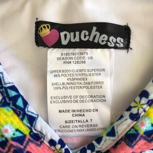 Duchess High- Low Dress SZ 7 - Picture 6 of 6